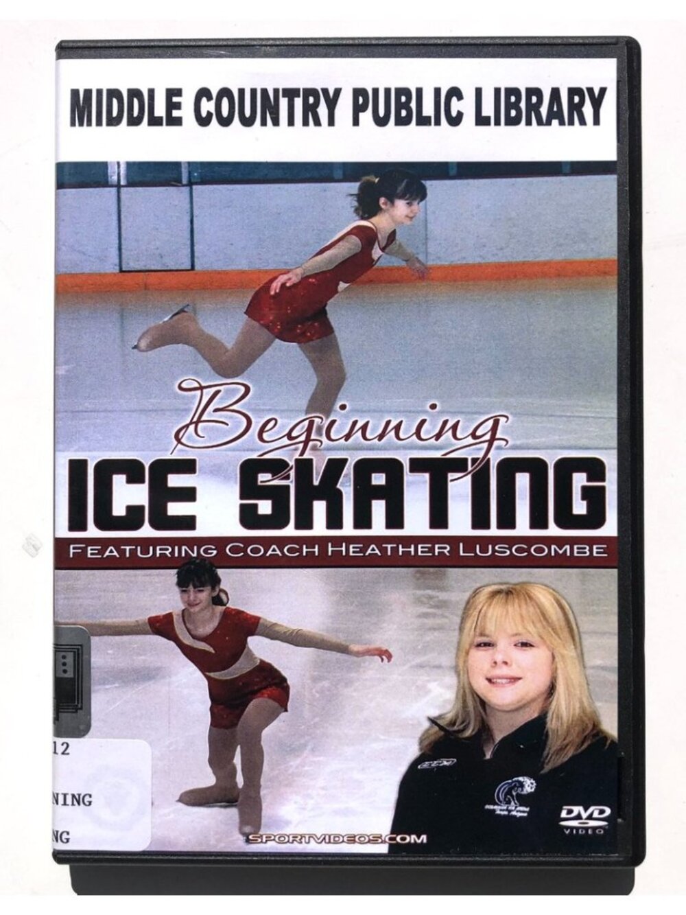Beginning Ice Skating DVD 2010 Heather Lunscombe Figure Skating EX LIBRARY